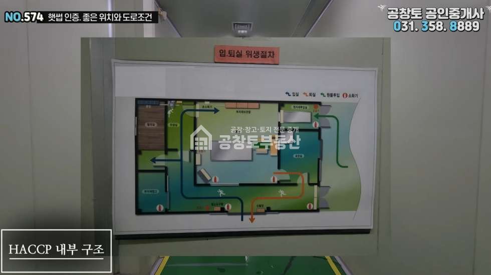 경기 화성만세구 장안면 석포리 1,2,3동 조암ic 차량5분, 트레일러 가능한 진입로, 햇썹(HACCP)인증 매매 매물번호 10404 사진 10