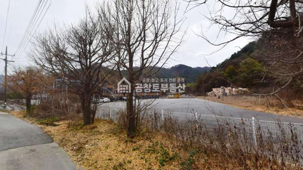 경기 포천시 영북면 문암리 가,나동 공창토 매매. 경기도 포천 공장 2개동 • 넓은 단독마당 매매 매물번호 10731 사진 2