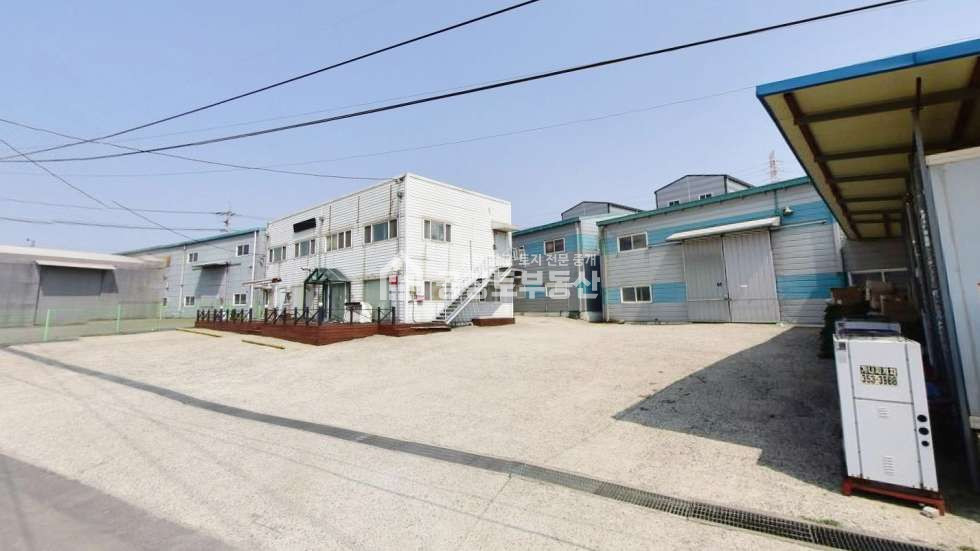 경기 화성만세구 장안면 독정리 가,나동 공창토 매매. 식품공장 냉장, 냉동고 보유 매매 매물번호 10626 사진 1