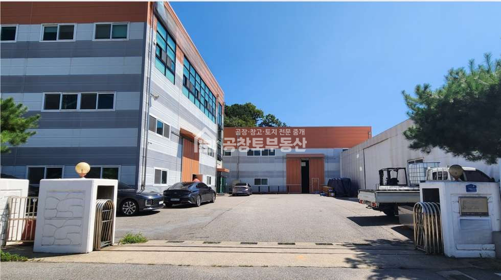 경기 화성만세구 팔탄면 해창리 A,B동 매매/임대 모두 가능한, 가까운 고속도로와 트레일러 사용, 고전력 매매 매물번호 10943 사진 1