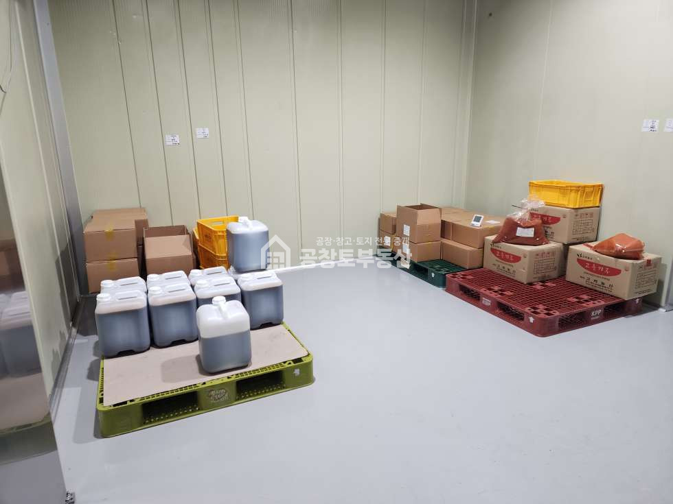 경기 화성만세구 팔탄면 가재리 식품공장 HACCP 냉장,냉동 창고 매매 매물번호 10769 사진 18