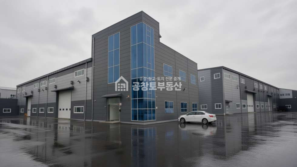 경기 화성만세구 우정읍 호곡리 가,나동 트레일러 사용 가능한 대형공장 매물 매매 매물번호 10977 사진 1