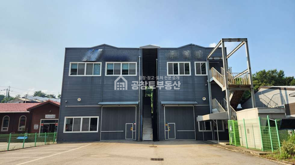 경기 화성효행구 정남면 문학리 1,2,3동 도로지분없는 셋팅잘된 공장매물 매매 매물번호 11054 사진 2