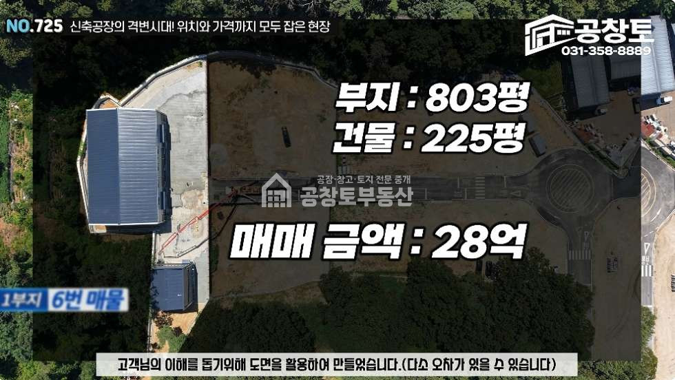 경기 화성만세구 팔탄면 율암리 공창토 매매. 신축단지 대지 710급 건물220급 매매 매물번호 10723 사진 1