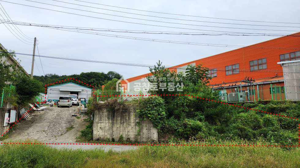 경기 화성동탄구 장지동 공창토 매매. 동탄 60급 창고. 4차선도로변 인근 입지 매매 매물번호 10536 사진 1