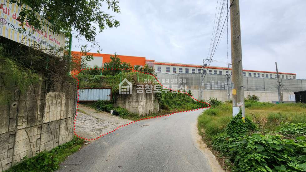 경기 화성동탄구 장지동 공창토 매매. 동탄 60급 창고. 4차선도로변 인근 입지 매매 매물번호 10536 사진 2