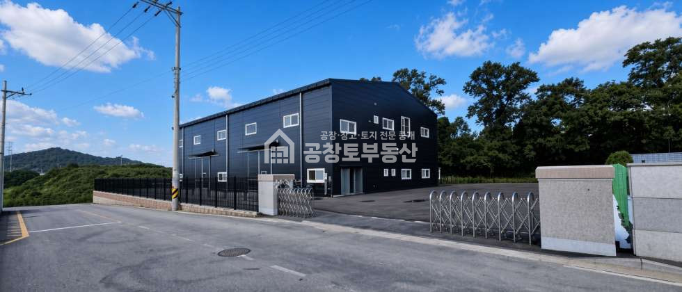 경기 화성만세구 송산면 중송리 신축 공장임대, 진입로 좋고 사무실도 깔끔 월세 매물번호 11373 사진 1