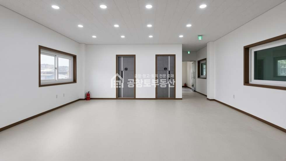 경기 화성만세구 송산면 중송리 신축 공장임대, 진입로 좋고 사무실도 깔끔 월세 매물번호 11373 사진 3