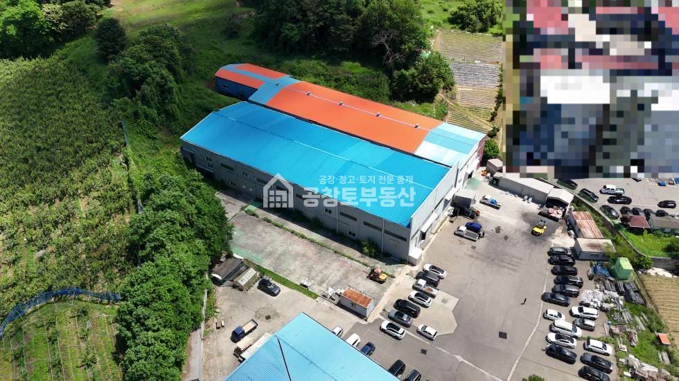 경기 화성만세구 향남읍 증거리 1,400평대 부지 + 400평 공장 + 처마 10m 월세 매물번호 10593 사진 1